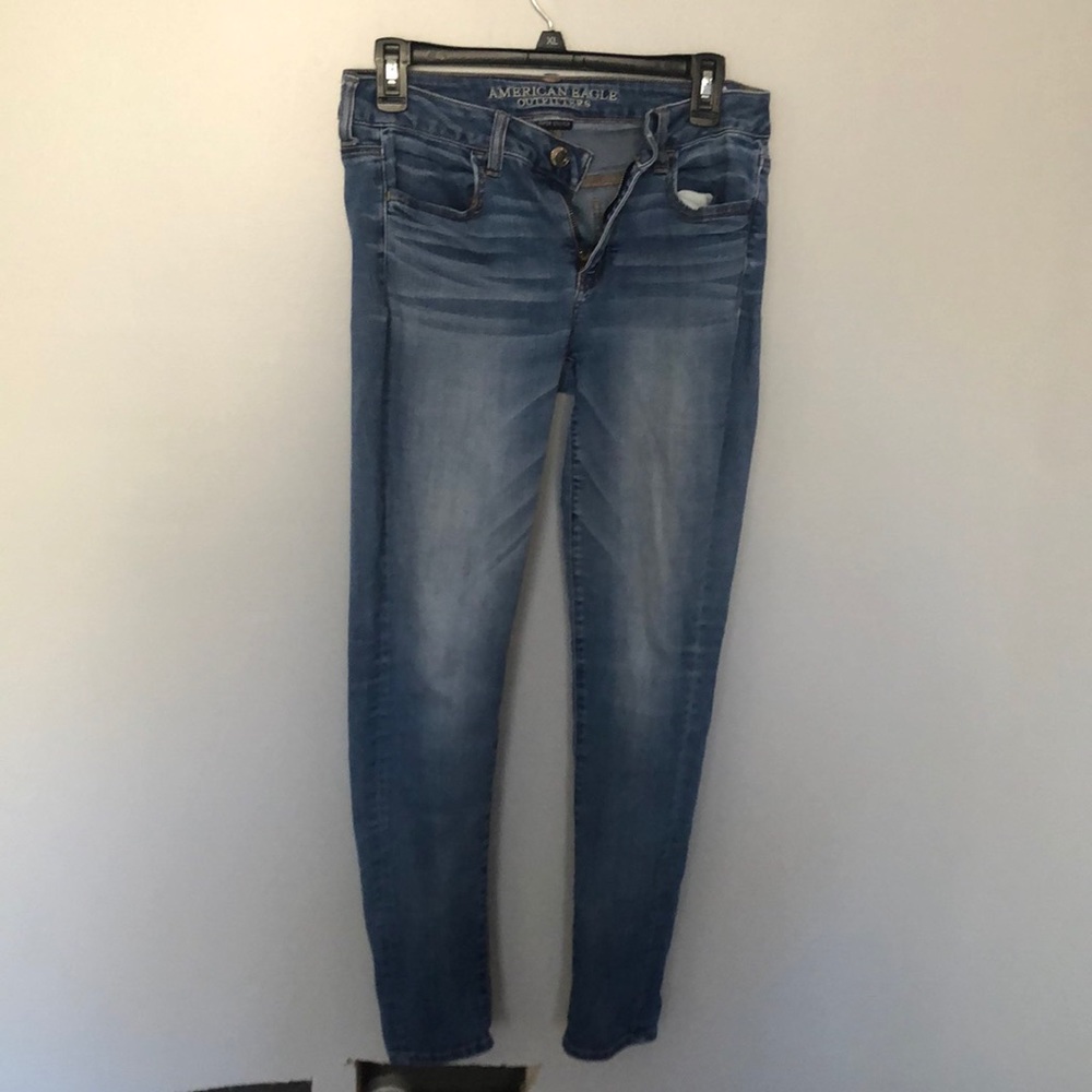 american eagle super stretch skinny jeans